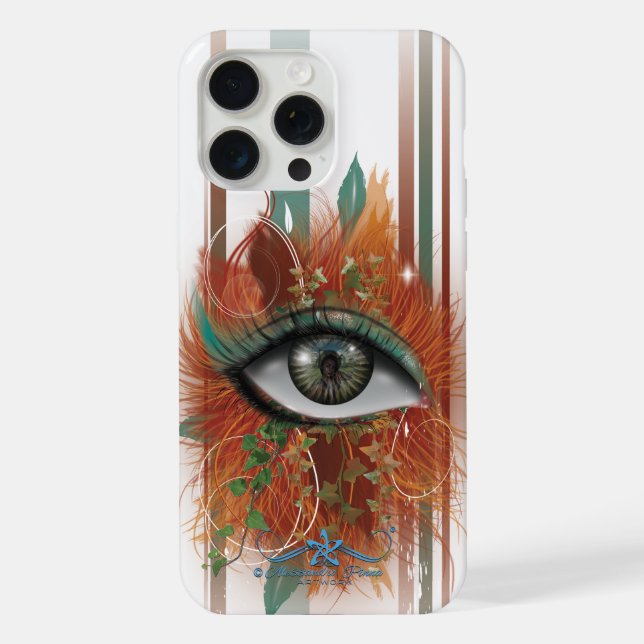 Funda Para iPhone El ojo de Nikole (Reverso )
