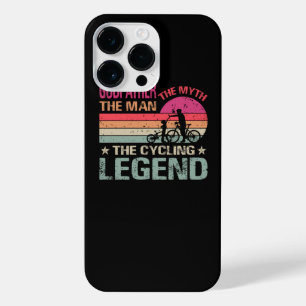 Funda Para iPhone 14 Pro Max El Padrino De Ciclismo Vintage El Hombre El Mito E