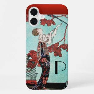 FUNDA PARA iPhone 16 PLUS EL PÁJARO VOLUBLE, DISEÑADOR DE MODA DE BELLEZA