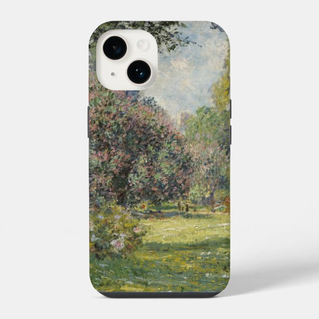 Funda Para iPhone El Parc Monceau - Claude Monet (Reverso )