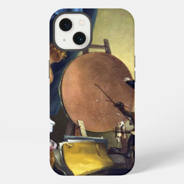 Funda Para iPhone El pintor de monos (Reverso )