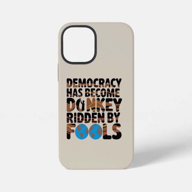 Funda Para iPhone El poder de los ignorantes (Reverso )