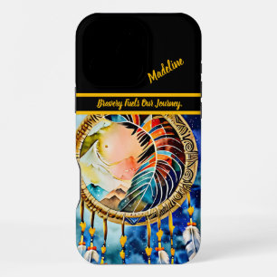 Funda Para iPhone 16 Pro Max El refrigerio de narradores nativos: Arte tribal