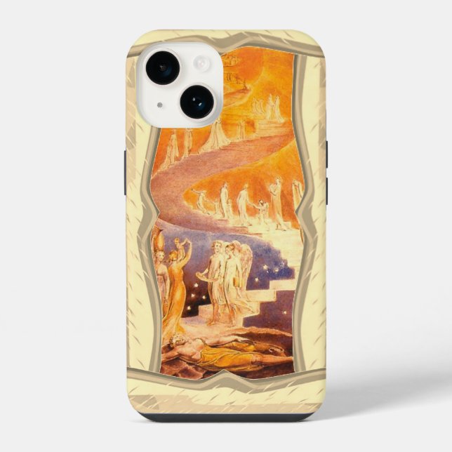 Funda Para iPhone El sueño de Jacob de William Blake (Reverso )