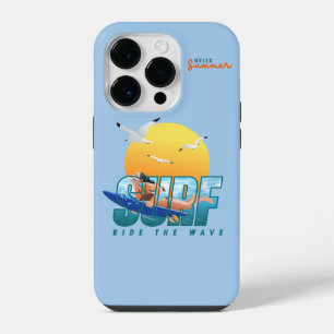 Funda Para iPhone 14 Pro El surfista cabalga la ola   (F)