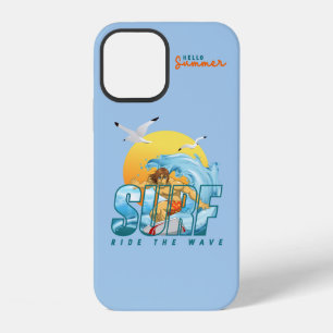 Funda Para iPhone 12 El surfista cabalga la ola (M)