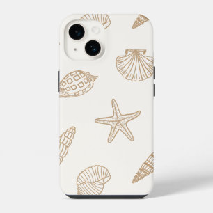 Funda Para iPhone 14 El tesoro costero de Golden Dusk