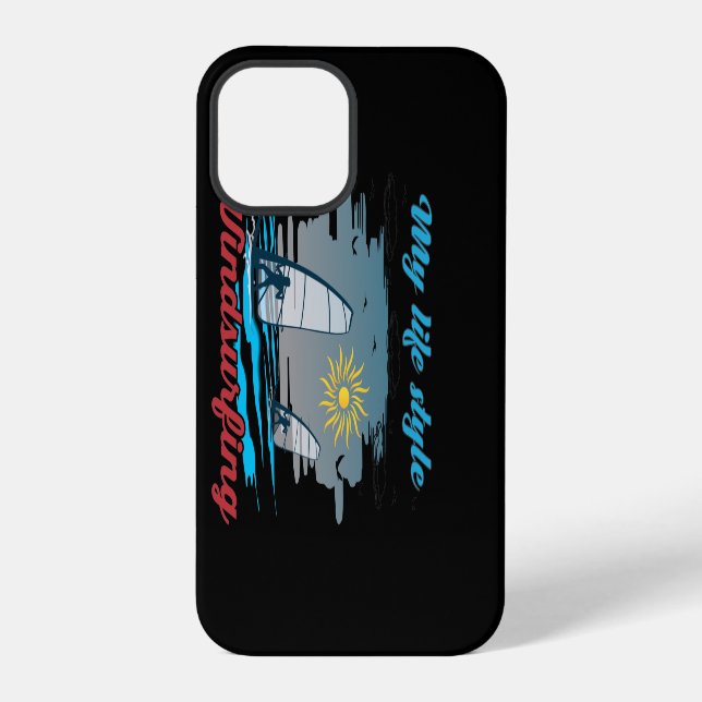 Funda Para iPhone El windsurf es mi estilo de vida (Reverso )