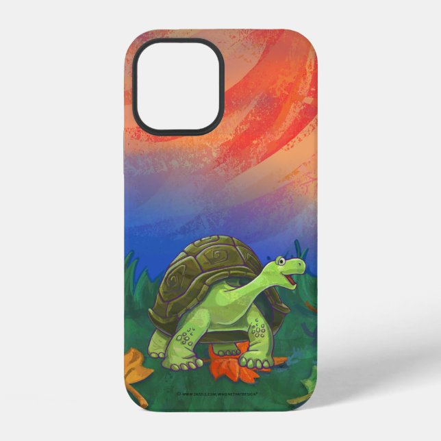 Funda Para iPhone Electrónica Cute Tortoise (Reverso )
