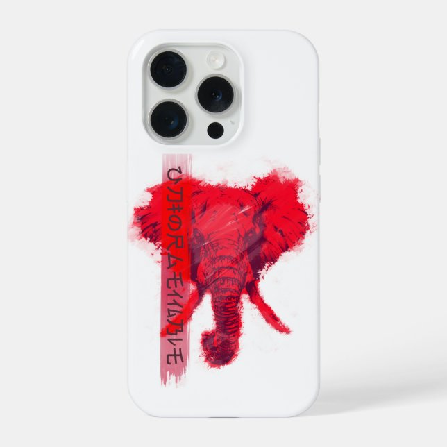 Funda Para iPhone Elefante Infierno  (Reverso )