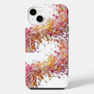 Funda Para iPhone 14 Plus Elegancia de Onda Floral – Arte Vibrante de Pétalo