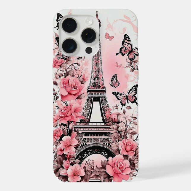 Funda Para iPhone Elegancia Eiffel (Reverso )
