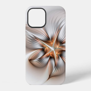 Funda Para iPhone 12 Elegancia floral arte fractal abstracto moderno