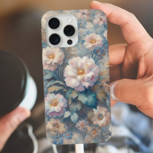 Funda Para iPhone Elegancia floral intemporal: florecimiento clásico (Subido por el creador)