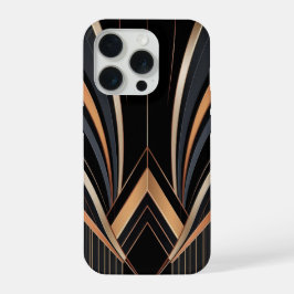 Elegancia geométrica metálica Art Deco