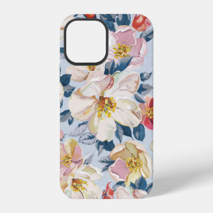 Funda Para iPhone 12 Elegancia patrón continuo con manzano floreciendo