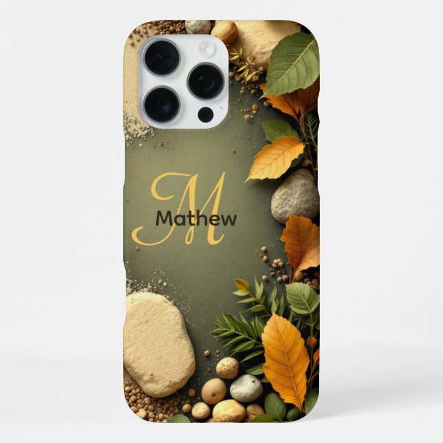 Funda Para iPhone Elegancia Rústica (Reverso )