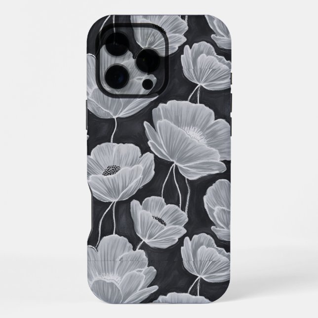 Funda Para iPhone Elegant and Whimsical Poppies (Reverso )