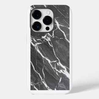 Funda Para iPhone 14 Pro Elegant Dark Grey Marble Texture iPhone Case