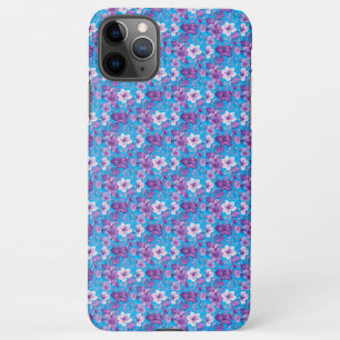 Funda Para iPhone 11Pro Max Elegant floral pattern in purple tones