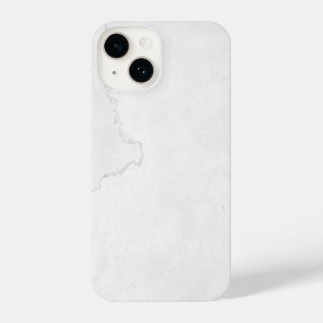 Funda Para iPhone Elegant White Marble  (Reverso )