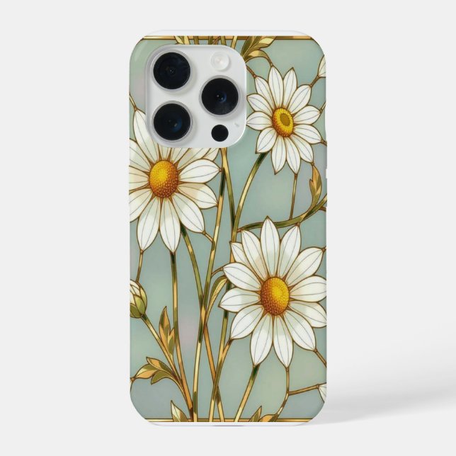 Funda Para iPhone Elegant Wildflower iPhone Cover with Stained Glass (Reverso )