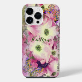 Funda Para iPhone 14 Pro Max Elegante Artsy Floral