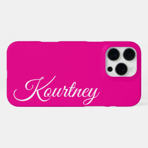 FUNDA PARA iPhone 16 PRO MAX ELEGANTE CLÁSICO MODERNO ESTILOSO NOMBRE PERSONALI