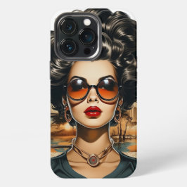 Funda Para iPhone 13 Pro Elegante cubierta para iPhone con diseño femenino