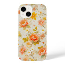 Elegante diseño de patrones florales de época