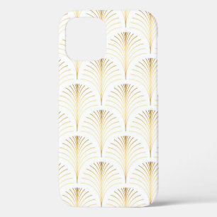 Funda Para iPhone 12 Elegante estilo vintage floral arte deco repetidor