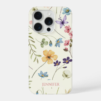 Elegante Flor Silvestre Floral Personalizado