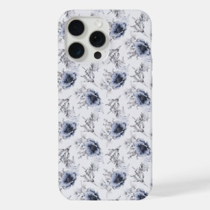 Elegante Floral Azul 