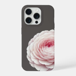 Elegante Floral Rosa Carbón Calido