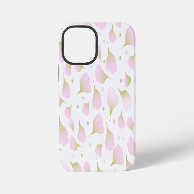 Funda Para iPhone Elegante funda de iPhone rosa polvo personalizada  (Reverso )