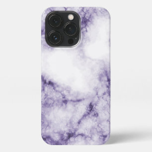Funda Para iPhone 13 Pro Elegante Mármol Violeta De Cristal