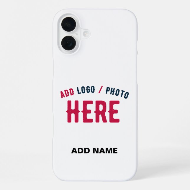 FUNDA PARA iPhone ELEGANTE MODERNO PERSONALIZABLE BLANCO VERIFICADO  (Reverso )