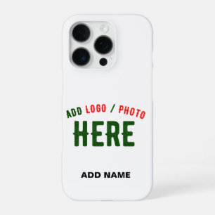 FUNDA PARA iPhone 16 PRO ELEGANTE MODERNO PERSONALIZABLE BLANCO VERIFICADO