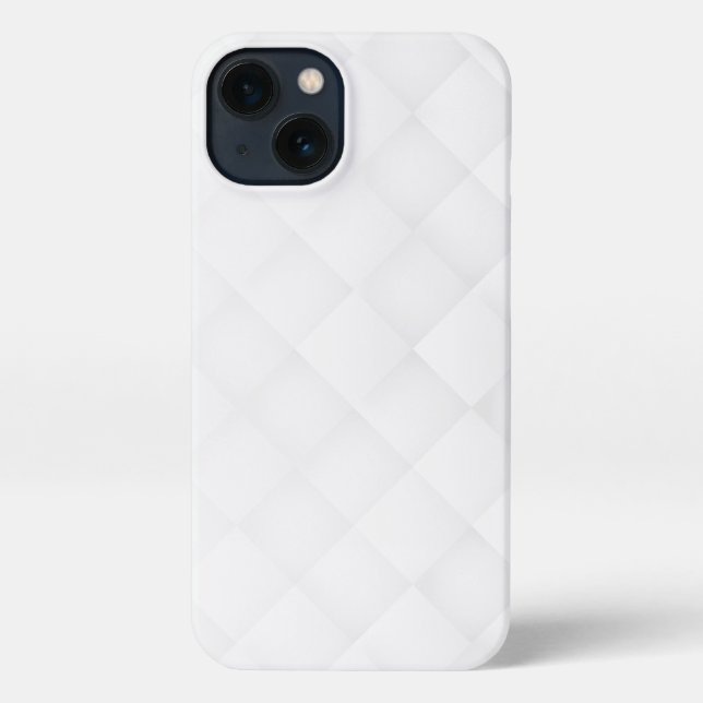 Funda Para iPhone Elegante patrón blanco  (Reverso )