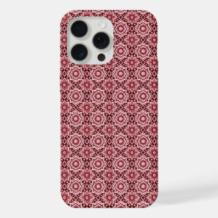 Elegante patrón floral retro boho