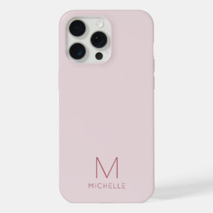 Elegante plantilla moderna de monograma de moda en