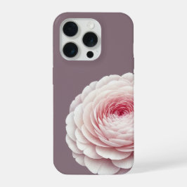 Elegante Rubor Mauve Ahumado Floral