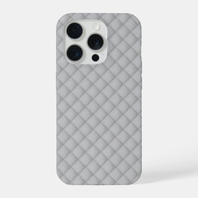 Funda Para iPhone Elegante Textura Negra con Estilo (Reverso )