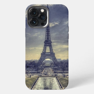 Funda Para iPhone 13 Pro Max Elegante Torre Eiffel Vintage París Francia Foto