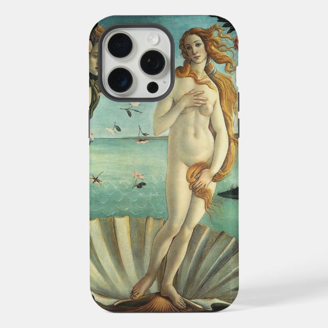 Funda Para iPhone Elegante Venus de Botticelli italiano (Reverso )