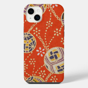 Funda Para iPhone 14 Plus Elegantes bolas ornamentales japonesas de Washi