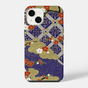 Funda Para iPhone 14 Elegantes flores de cerezo japonesas de origami de