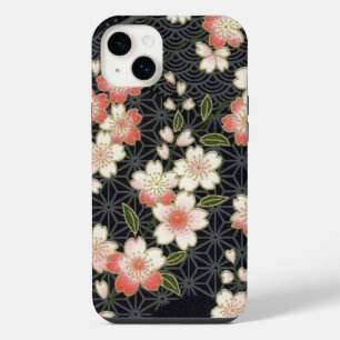 Funda Para iPhone 14 Plus Elegantes flores de cerezo Origami de papel washi