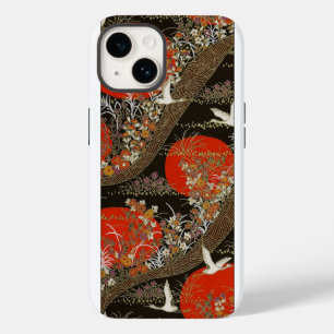 Funda Para iPhone 14 Elegantes grullas de la suerte de Washi Origami ja