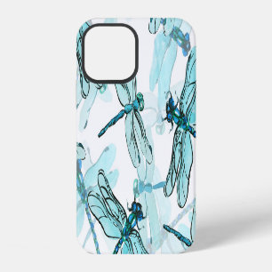 Funda Para iPhone 12 Elegantes libélulas: Maravilla de color de agua